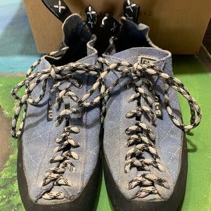 Rock climbing shoes